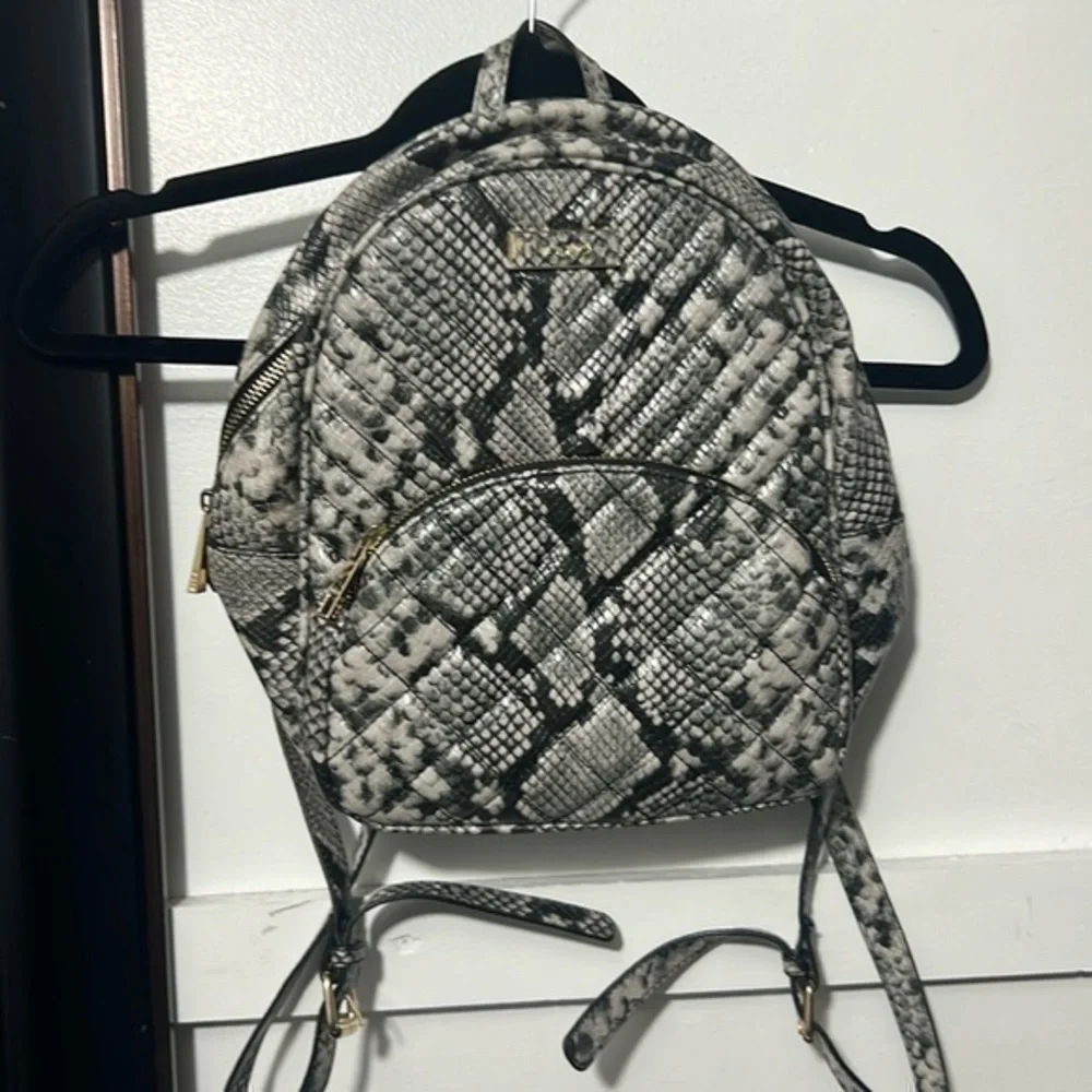 ALDO Snakeskin Backpack